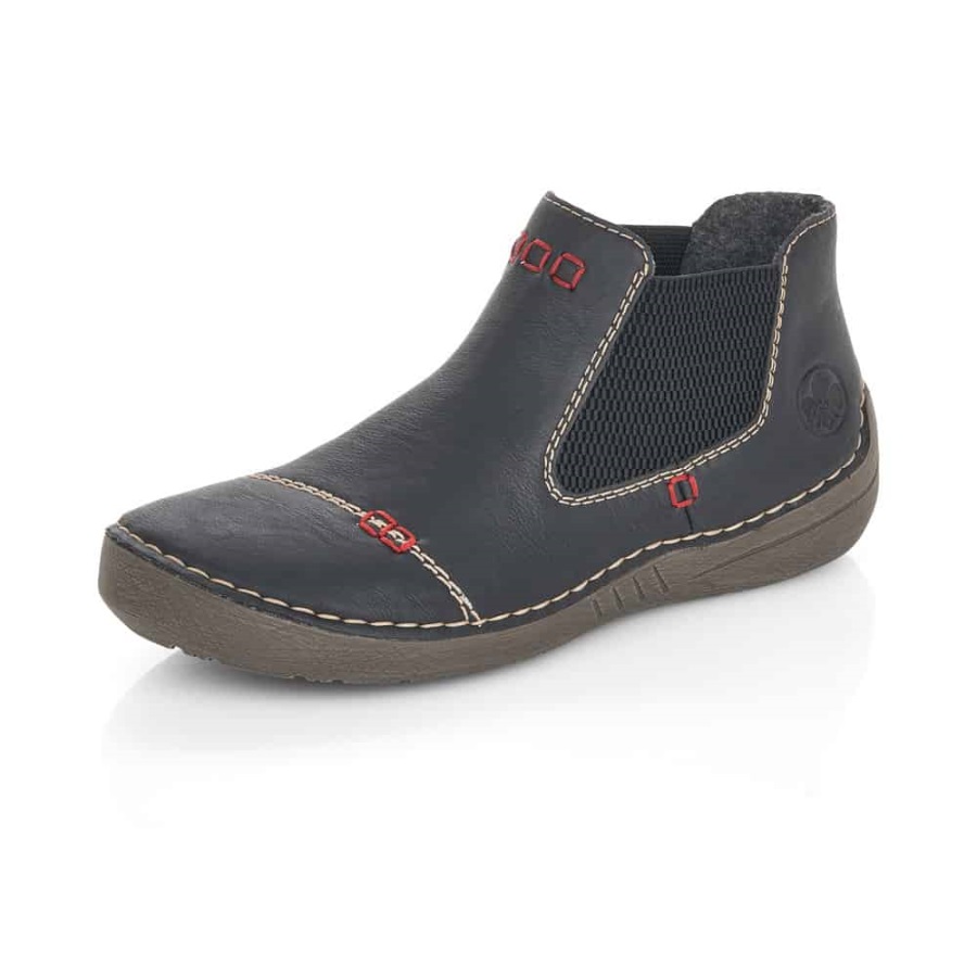 Rieker |52590-01 Musta