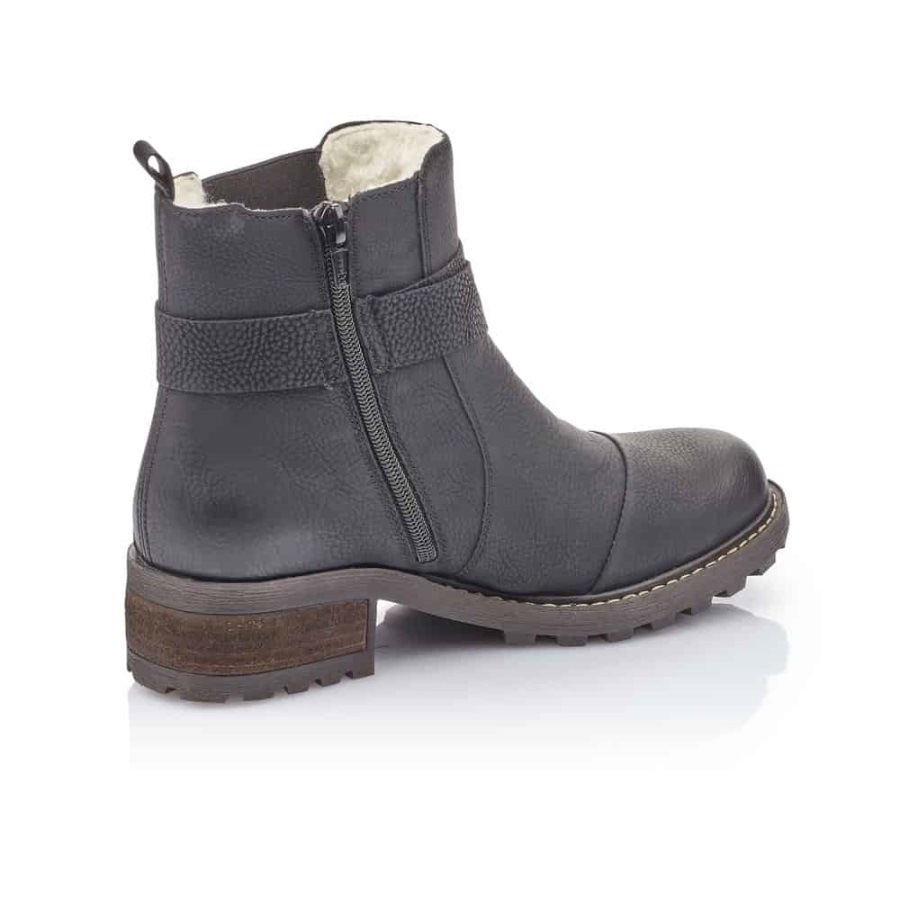 Rieker |y0470-00 Musta