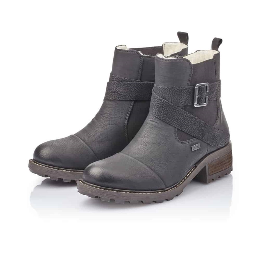 Rieker |y0470-00 Musta