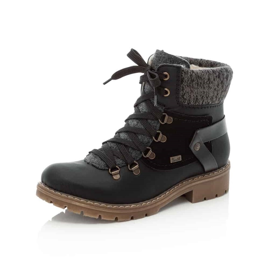 Rieker |y9143-01 Musta