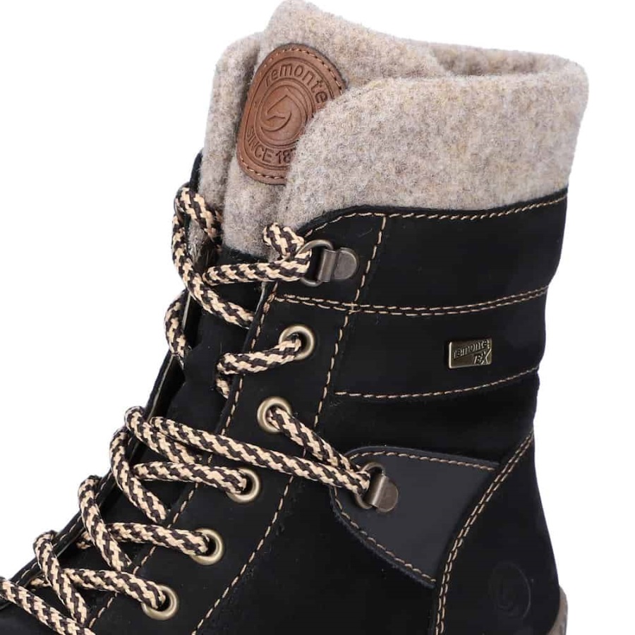 Rieker Hiihtohissi |d0c77-02 Musta