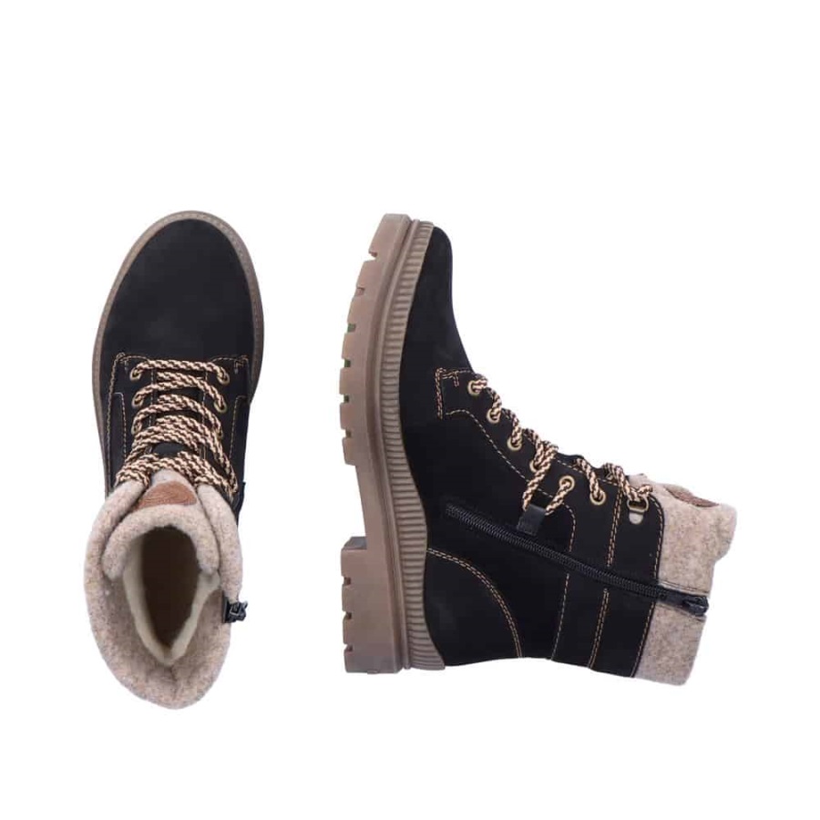 Rieker Hiihtohissi |d0c77-02 Musta